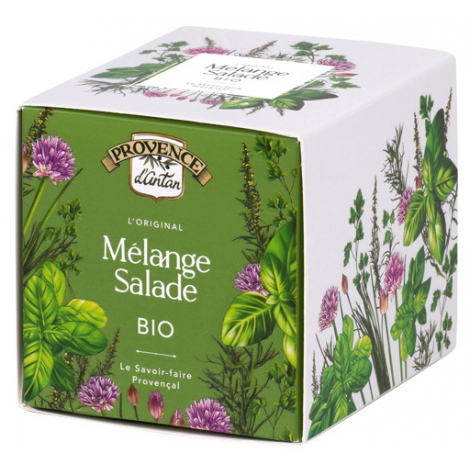 Provence D Antan Mélange Salade bio recharge carton 26 g Provence D Antan