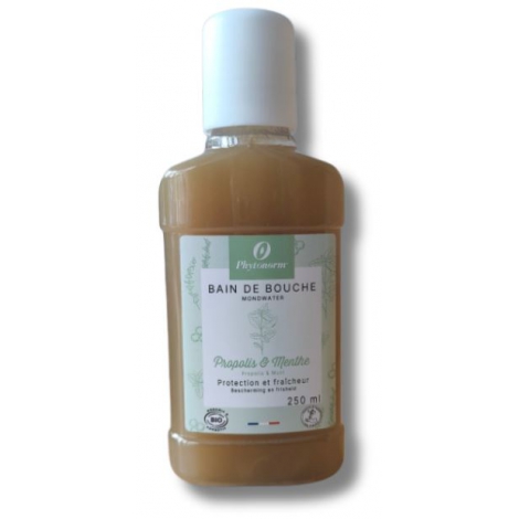 Phyotnorm Bain de bouche Propolis et Xylitol goût Menthe 250ml Phytonorm