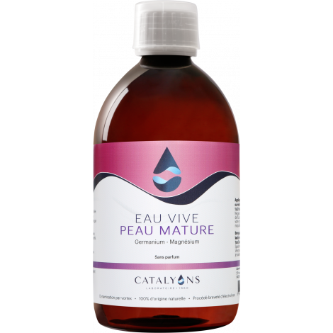 Eau vive Peaux Matures Recharge de 500ml Catalyons Catalyons