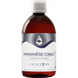 Oligo élément Manganèse cobalt Catalyons 500 ml usage externe ou gargarismes Onaturel