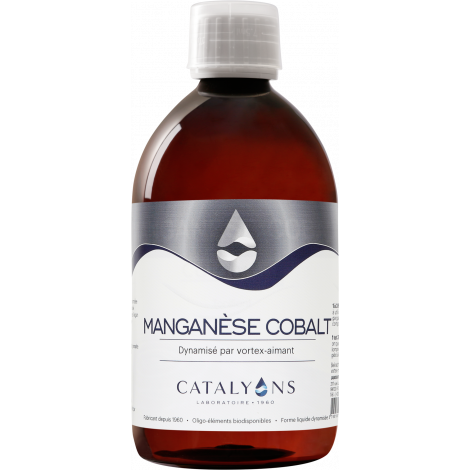 Oligo élément Manganèse cobalt Catalyons 500 ml usage externe ou gargarismes Onaturel