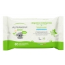 Alphanova 60 Lingettes Coton Biodégradables Amande douce Alphanova