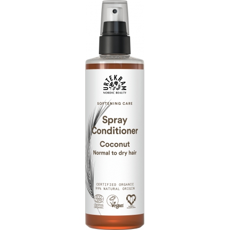 Urtekram Demêlant Spray à la Noix de Coco 250ml Onaturel