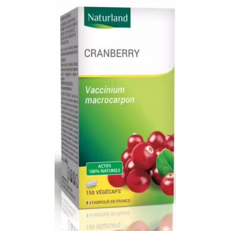 Cranberry 150 Gélules Végécaps Naturland Naturland