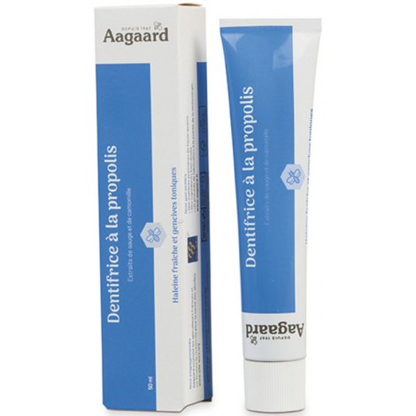 Aagaard Dentifrice à la Propolis Tube 50ml Aagaard