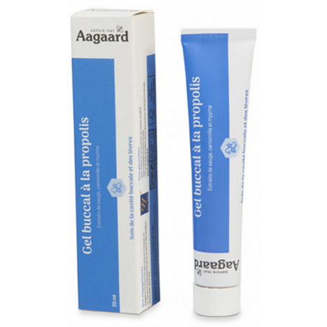 Aagaard Gel buccal à la Propolis Tube 20ml Onaturel