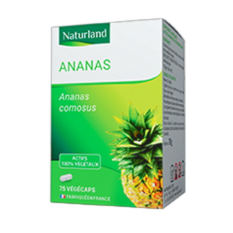 Naturland Ananas tige 75 gélules végétales Naturland