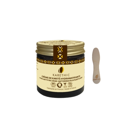 Karethic Crème hydramatifiante Camomille Karité Poudre de riz 50ml Karethic