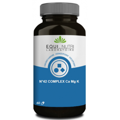 Equi - Nutri Calcium Magnesium Potassium 60 gélules végétales Equi - Nutri