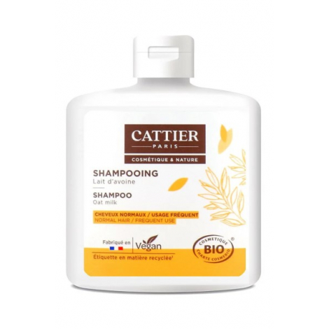 Cattier Shampooing Lait d'avoine usage fréquent 250ml Cattier