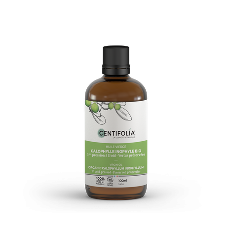 Centifolia Huile Vierge de Calophylle Inophyle Antiseptique et Cicatrisante 100ml Centifolia