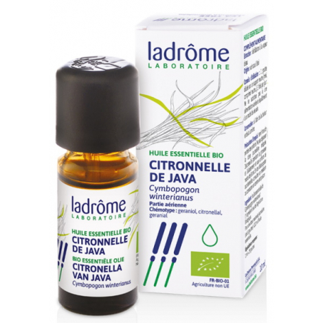 Ladrome Citronnelle de Java Bio 10ml Ladrome