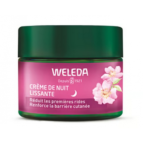 Weleda Crème de nuit lissante à la Rose Musquée premières rides 30ml Weleda