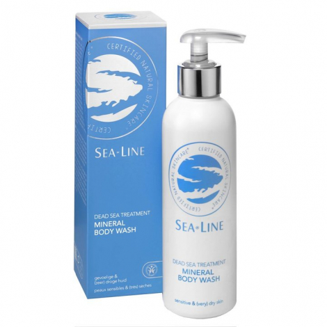 Sealine Bain moussant Gel douche de la Mer Morte Mineral body wash 200ml Sealine