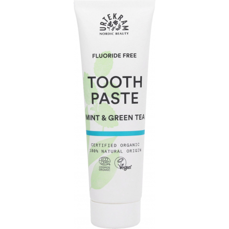 Urtekram Dentifrice Thé vert Menthe 75ml Urtekram