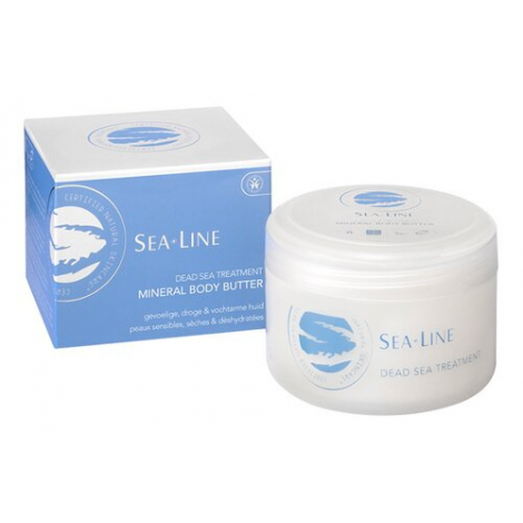 Sealine Beurre corporel Body Butter peau sèche Mer morte 225ml Onaturel
