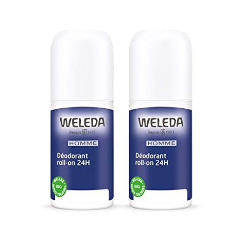 Weleda Duo Déodorant roll on 24h Homme 2x50ml Weleda