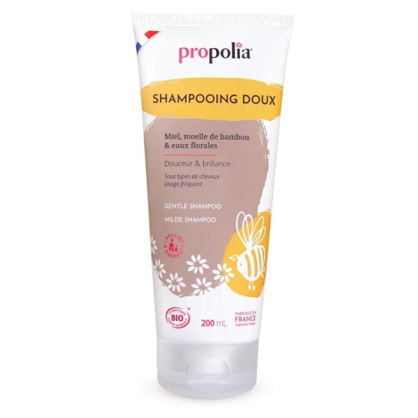 Propolia Shampoing Doux Bio être de mèche Miel et Bambou 200ml Propolia