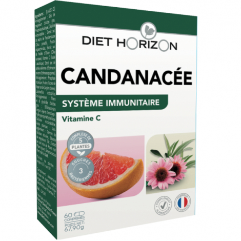Diet Horizon Candanacée Système immunitaire 60 comprimés Diet Horizon