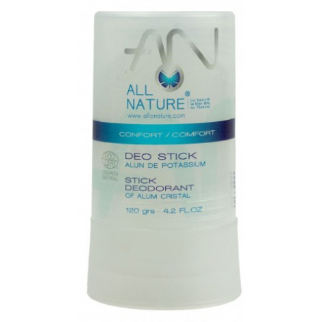 AlloNature Déodorant Stick alun de potassium 120g AlloNature