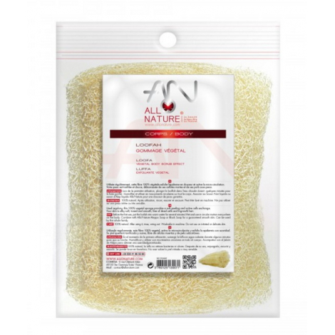 AlloNature Gommage végétal avant épilation loofah AlloNature