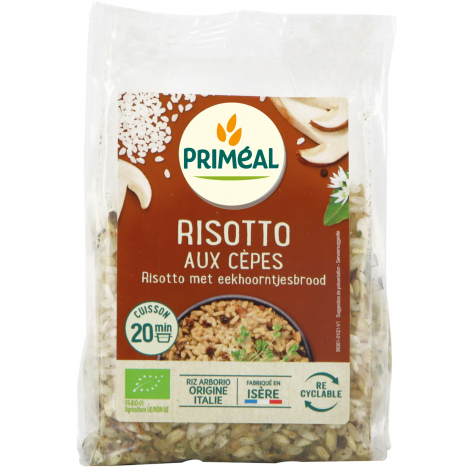 Primeal Risotto aux Cèpes prêt en 20 minutes 300g Primeal