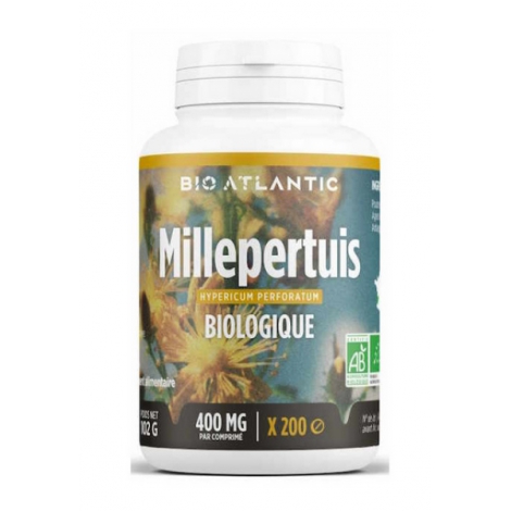 GPH Diffusion Bio Atlantic Millepertuis bio 200 comprimés maintien de l'humeur Onaturel