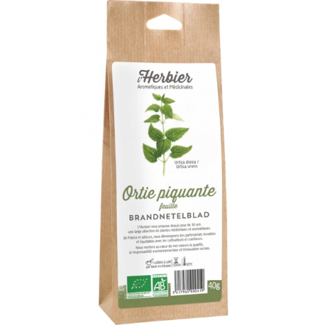 Herbier De France Ortie piquante Feuilles 40g Herbier De France