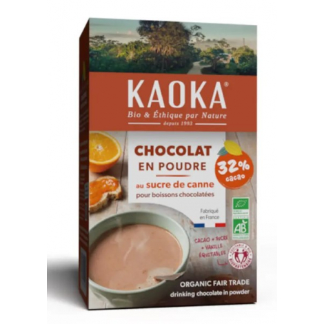Kaoka Chocolat en Poudre bio 32% de cacao 400g Kaoka