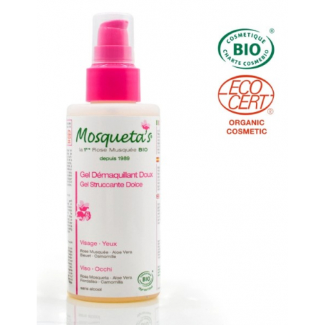 Mosqueta's Gel démaquillant doux visage et yeux 150ml Mosqueta's
