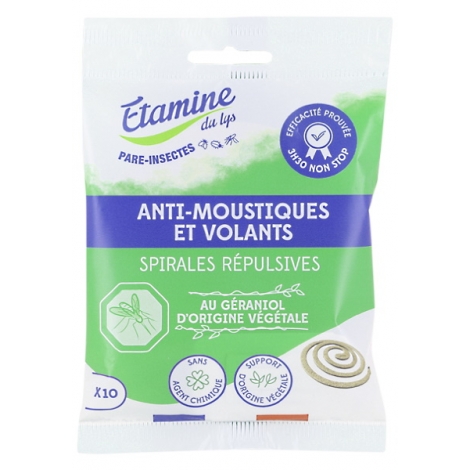 Etamine du Lys 8 spirales Anti Moustique Ecocoil Etamine du Lys