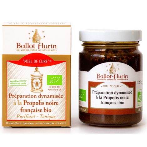 Ballot Flurin Préparation propolis noire 125g Ballot Flurin