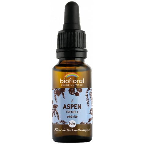 Biofloral Elixir Aspen n° 2 Tremble 20ml Onaturel