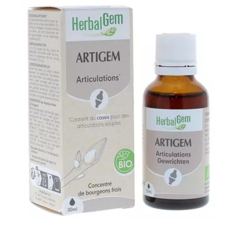 Herbalgem Artigem Bio Flacon compte gouttes 30ml Herbalgem Gemmobase