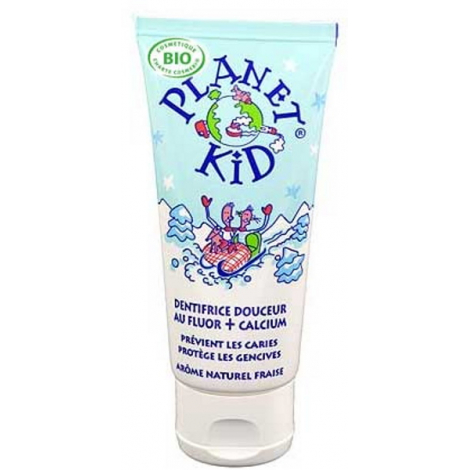 Planet Kid Dentifrice Douceur Fluor et Calcium 50ml Onaturel