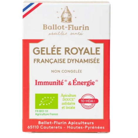 Ballot Flurin Gelée Royale Fraîche Dynamisée 10g Ballot Flurin