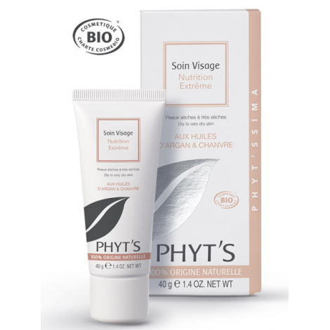 Phyts Phyt'ssima Nutrition extrème peaux sèches à très sèches soin visage 40g Phyts
