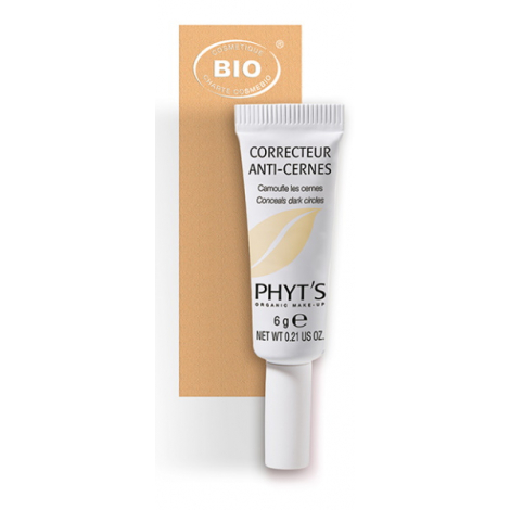 Phyts Correcteur anti cernes camoufle et atténue les cernes 6g Phyts