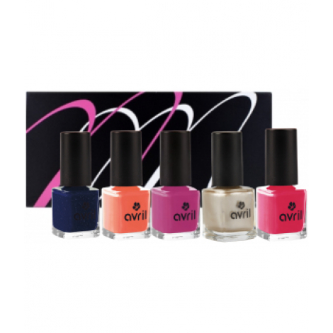 Coffret MondeBio Box vernis Top 5 Mondebiobox