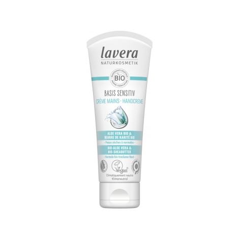 Lavera Crème Mains Basis Sensitiv 75ml Lavera