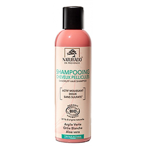 Naturado Shampoing cheveux pelliculés sans sulfate 200ml Naturado