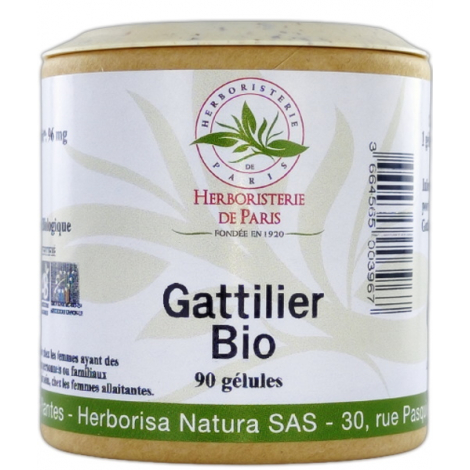 Herboristerie de paris Gattilier bio 90 gélules Herboristerie De Paris