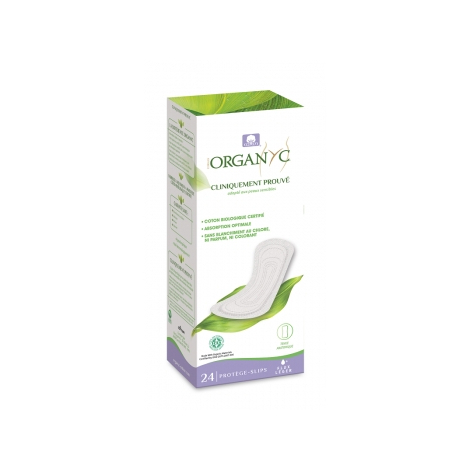 Organyc Protège Slips Vrac Boîte de 24 Organyc