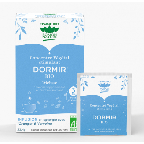 Romon Nature Tisane concentrée Mieux dormir Bio 18 sachets 32.4g Romon Nature