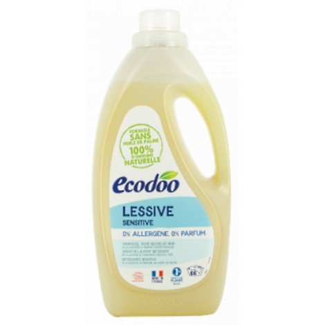 Ecodoo Lessive Sensitive 0% 2 Litres Onaturel