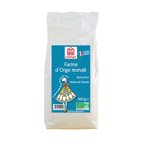 Celnat Farine d'Orge mondée 500g Celnat