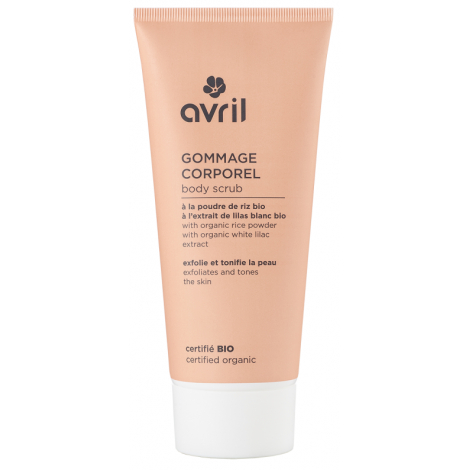 Avril Gommage corporel Poudre de riz et Extrait de lilas 200ml Avril Beauté