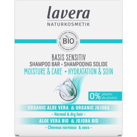 Lavera Shampoing solide Basis Sensitiv Hydratant 50gr Lavera
