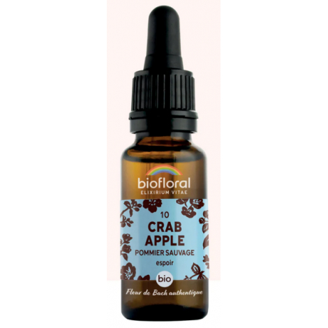 Biofloral Elixir Crab Apple n° 10 Pommier sauvage 20ml Biofloral