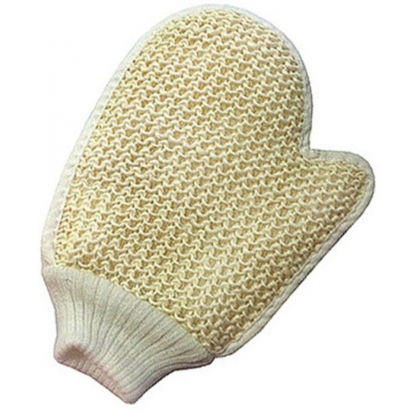 Zen Arôme Gant de Massage exfoliant en Crin et Coton Onaturel